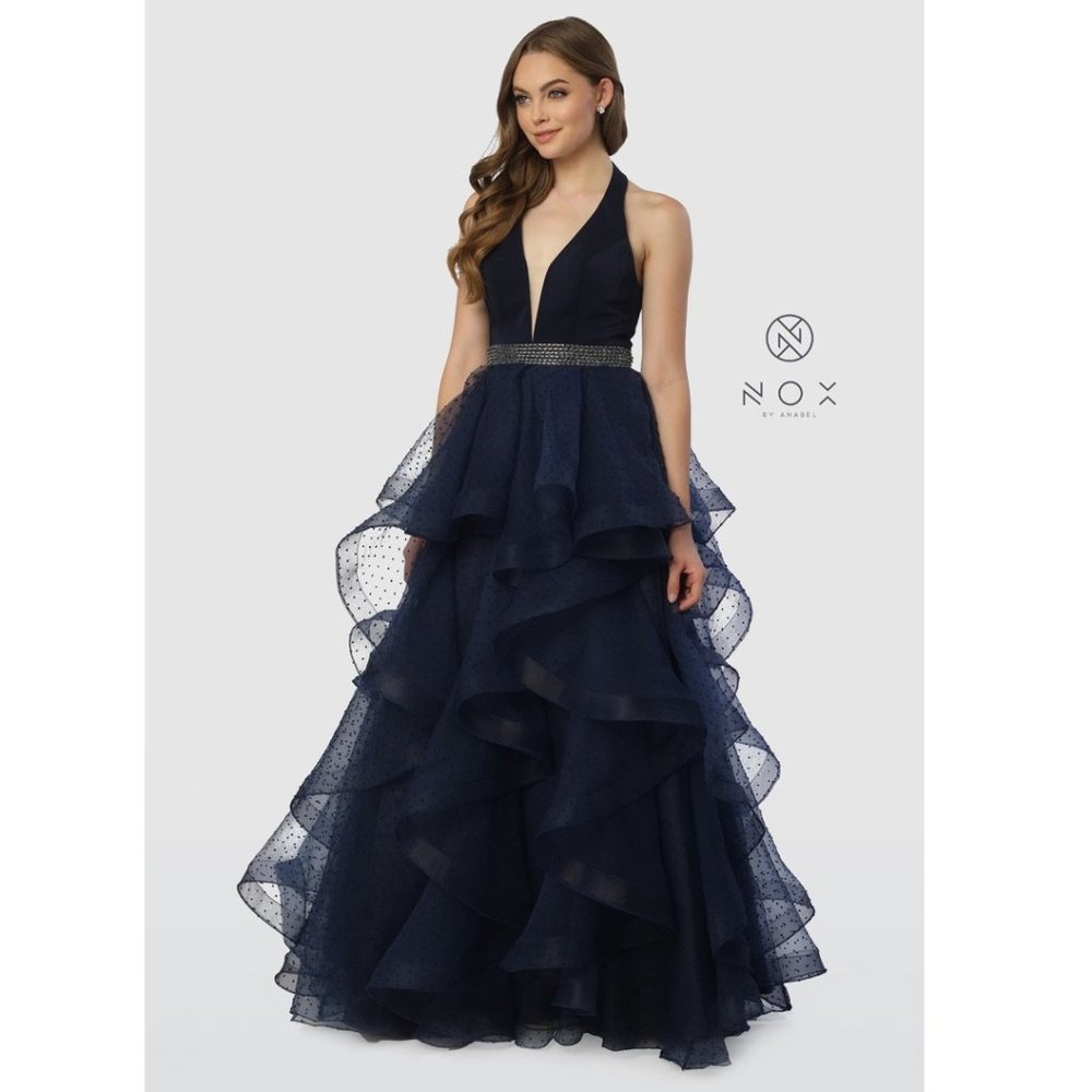 BEAUTIFUL DRESS-T256-NAVY